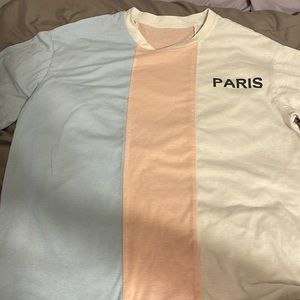 three colors big t shirt